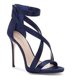 Imagine VINCE CAMUTO Womens Devin Satin Ankle Strap High-Heel Sandals Bloomingdales at Bloomingdales
