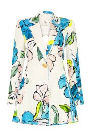 Impressionist Tie Back Jacket Cool Camellia Aje Aje World at Aje