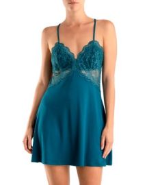 In Bloom by Jonquil Aegean Sea Lace Trim Chemise Bloomingdales at Bloomingdales