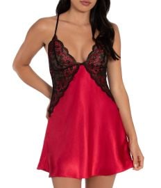 In Bloom by Jonquil Shimmer Satin amp Lace Chemise  Dillardx27s at Dillards