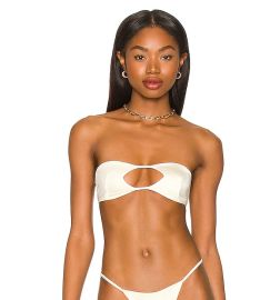 Indah Bass Bikini Top at Revolve