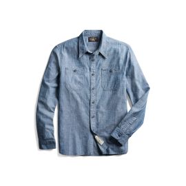 Indigo Chambray Workshirt at Ralph Lauren