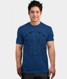 Inner Circle Tee Blue at Design by Humans