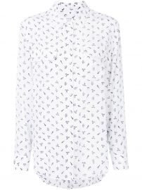  Instrument Print Shirt by Equipment at Farfetch