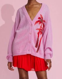 Intarsia Cardigan at Cynthia Rowley