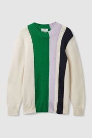 Intarsia Vertical Striped Sweater by Cos at Cos