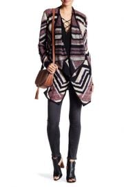 Intarsia knit cardigan by Lucky Brand at Nordstrom Rack