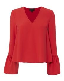 Intermix Katie Bell Sleeve Blouse at Intermix