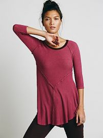 Intimately  Weekends Layering Top in Berry at Free People