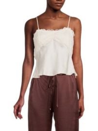 Intimately Free People All Dressed Up Dotted Lace Cami Top on SALE at Saks Off 5th