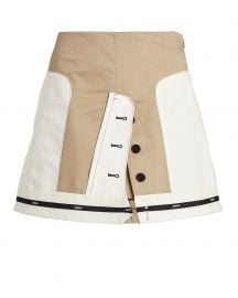 Inverted Twill Mini Skirt by Monse at Intermix