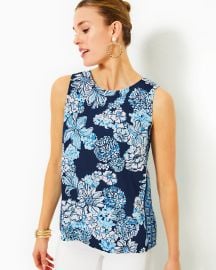 Iona Sleeveless Top Lilly Pulitzer at Lilly Pulitzer