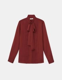 Iris Blouse In Satin Lafayette 148 New York at Lafayette 148