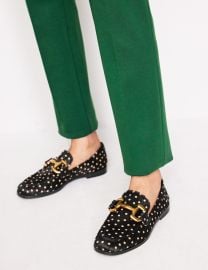Iris Snaffle Loafers-Black and Camel Spot Boden USA at Boden