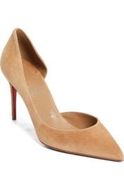 Iriza Pointed Toe Half d\'Orsay Pump at Nordstrom