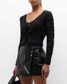 Iro Leylae Cropped Cardigan at Neiman Marcus