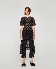  Irregular Polka Dot Top by Zara at Zara