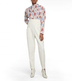 Isabel Marant - Bayani printed blouse at Mytheresa