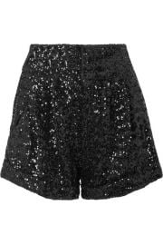 Isabel Marant - Orta sequined crepe shorts at Net A Porter