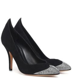 Isabel Marant - Prasy suede pumps at Mytheresa