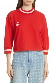 Isabel Marant   toile Dayton Crop Sweatshirt at Nordstrom