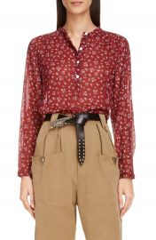 Isabel Marant   toile Maria Floral Print Shirt   Nordstrom at Nordstrom