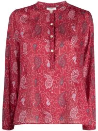 Isabel Marant   toile Maria long-sleeve Blouse - Farfetch at Farfetch