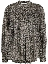 Isabel Marant   toile Oversized Floral Print Blouse - Farfetch at Farfetch