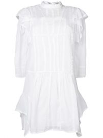 Isabel Marant   toile Ruffle Trim Dress - Farfetch at Farfetch