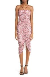 Isabel Marant Étoile Falone Ruched Chiffon Dress at Nordstrom