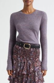 Isabel Marant Étoile Obiray Baby Alpaca Blend Crewneck Sweater at Nordstrom