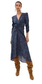 Isabel Marant Albini Dress Midnight 42 at Shopbop
