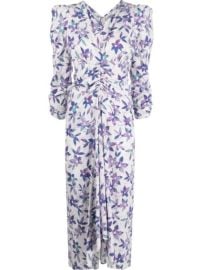 Isabel Marant Albisd floral-print Midi Dress - at Farfetch