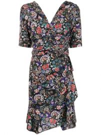 Isabel Marant Arodie Floral Mini Dress - Farfetch at Farfetch