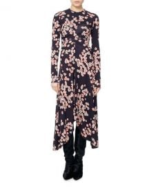 Isabel Marant Diana Cherry Blossom Jersey Midi Dress   Neiman at Neiman Marcus