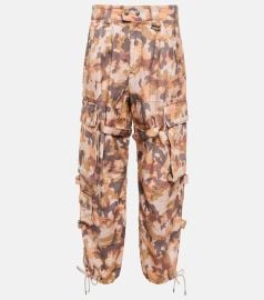 Isabel Marant Elyo Camo Cargo Pants at Mytheresa