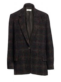 Isabel Marant Etoile - Korix Plaid Blazer at Saks Fifth Avenue