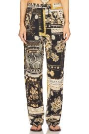 Isabel Marant Etoile Fedora Pant In Black Ochre at Revolve