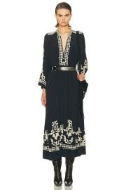 Isabel Marant Etoile Feliana Dress in BLACK FWRD at FWRD