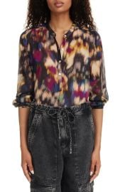 Isabel Marant Etoile Maria Print Cotton Shirt at Nordstrom