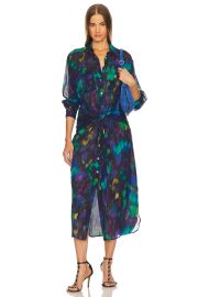 Isabel Marant Etoile Nesly Dress In Blue Green at Revolve