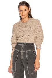 Isabel Marant Etoile Sineady Sweater in Beige   FWRD at Forward