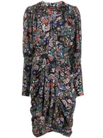 Isabel Marant Floral Print Shirt Dress - Farfetch at Farfetch