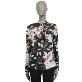 Isabel Marant Floral Silk Blouse at eBay