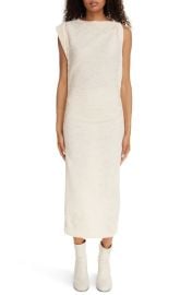 Isabel Marant Franzy Gathered Sleeveless Midi Dress at Nordstrom