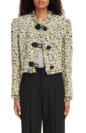 Isabel Marant Gradilia Wool Blend Tweed Crop Jacket at Nordstrom