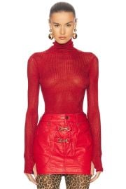 Isabel Marant Jaelis Top in Red FWRD at FWRD
