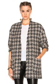 Isabel Marant Jameson Tweed Jacket in Grey   FWRD at Forward