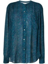 Isabel Marant Jaws Printed Chiffon Shirt at Farfetch