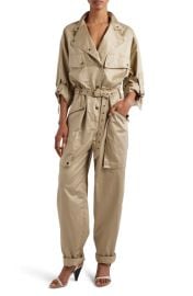 Isabel Marant Jocelyne Cotton Twill Utility Jumpsuit at Nordstrom